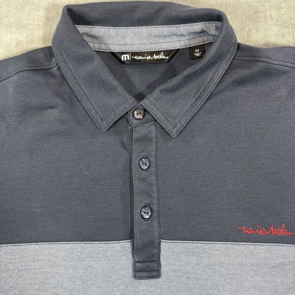 Travis Mathew Boston Red Sox‎ Mens Medium Performance Golf Polo Shirt - Picture 2 of 7